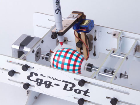 pige Frastødende Ubarmhjertig Egg Bot draws inspiration from old skool pen plotters - DEVELOP3D