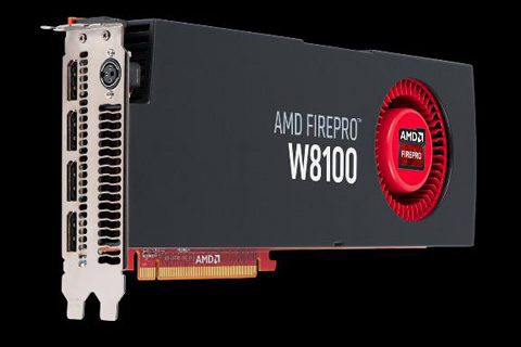 AMD FirePro W8100: 3D graphics and 