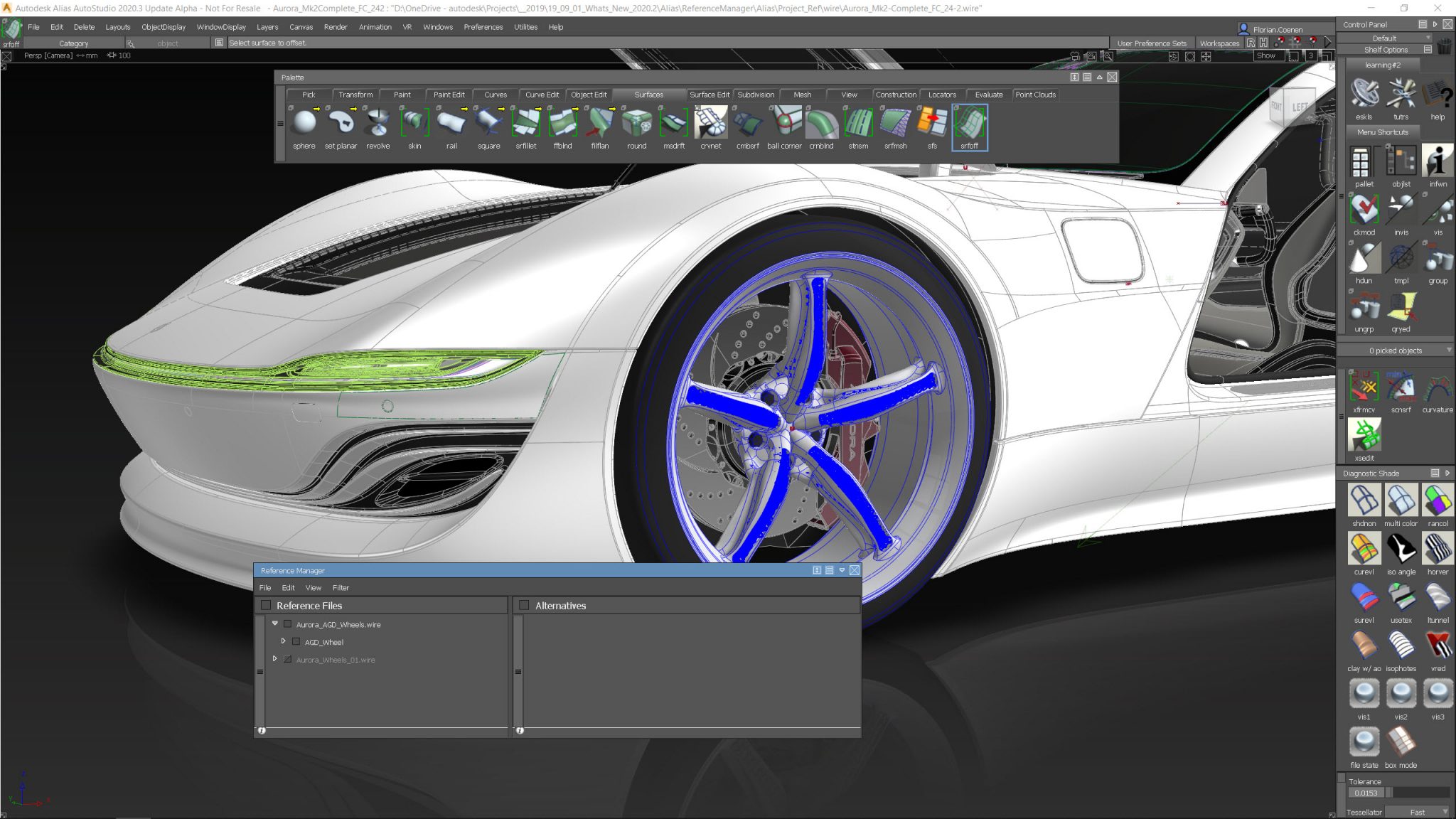 alias car body design software download