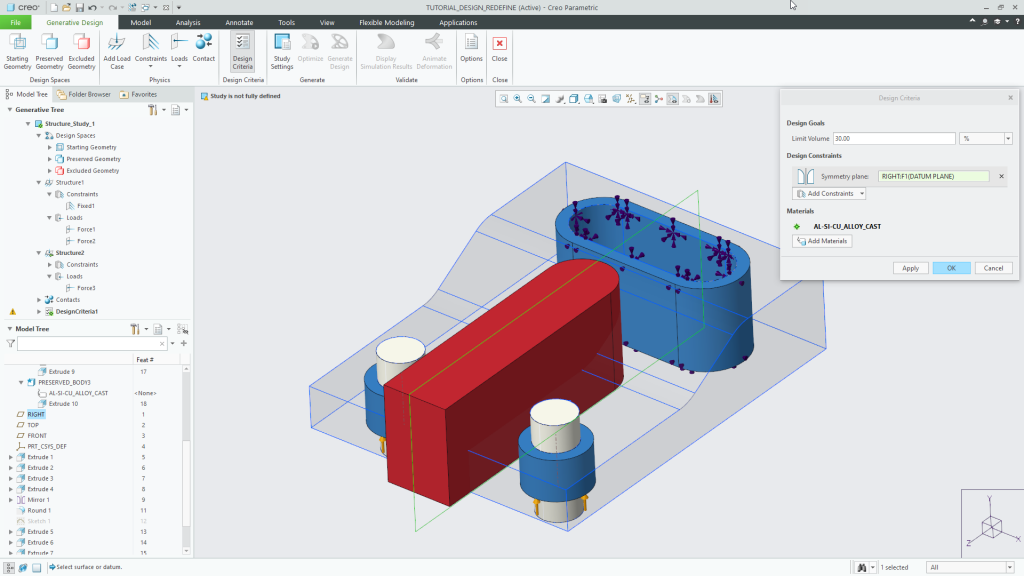 Creo7 Create Screen PTC CREO 7 Review - DEVELOP3D