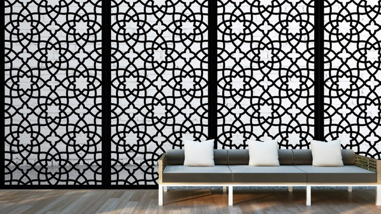 Geometric Screen Model Hidden with beauty - Geometric screens designed to develop outdoor ...