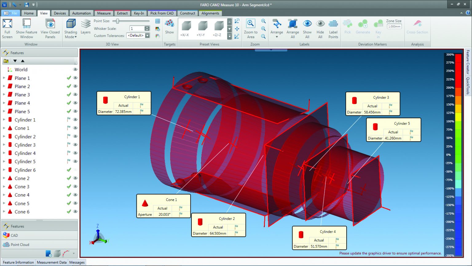 Faro’s high accuracy Gage arm gets an update DEVELOP3D