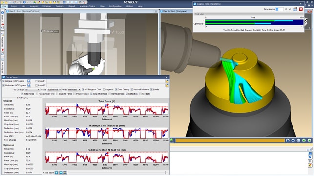 CGTech’s Vericut 9 CNC simulation, verification and optimisation software 