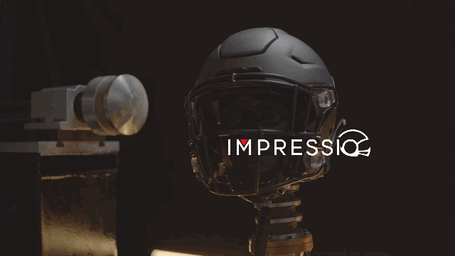 Impressio NFL helmet testing
