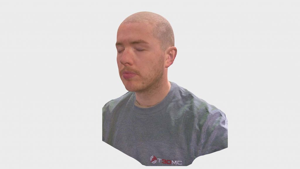 iReal 2S Colour 3D Scanner Head Scan