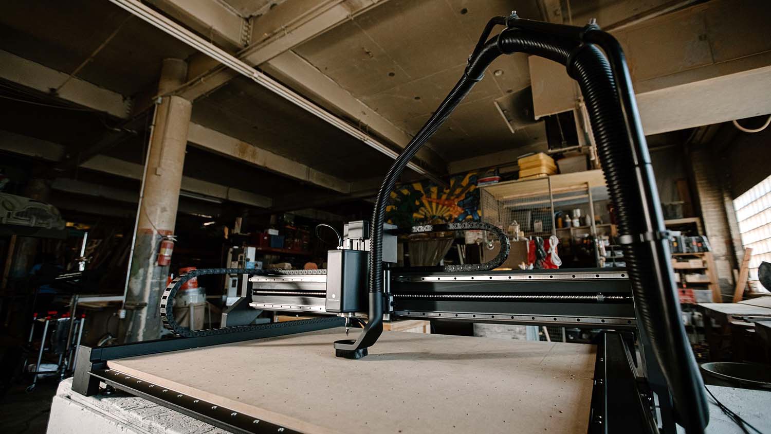Inventables X-Carve Pro dust extractor