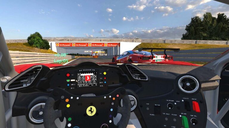 Ferrari HUD concept for elite racing - DEVELOP3D