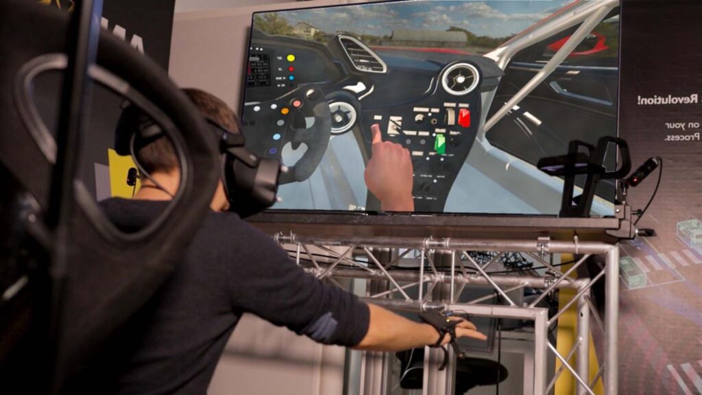 Ferrari HUD concept VR test