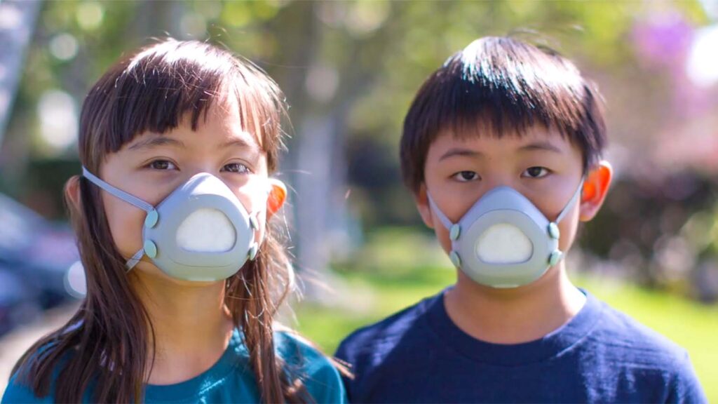 Respiratory mask for children