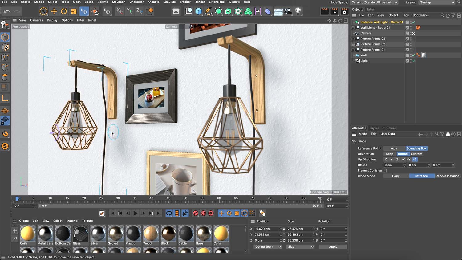 Cinema 4D S24 screenshot_PlacementTools_Place