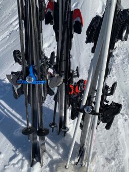 Loqski 3D printed ski lock for après ski security