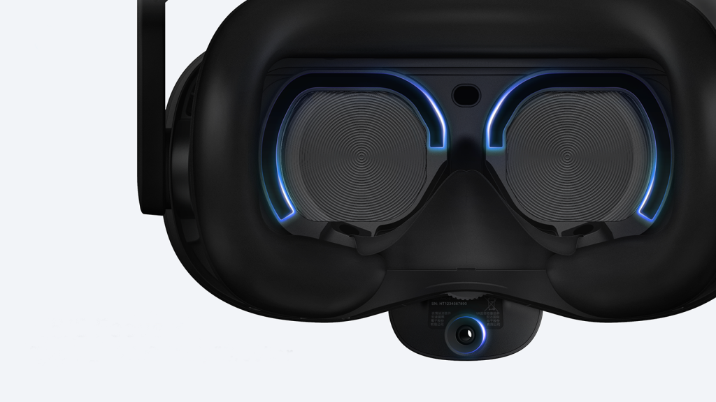 VIVE Focus 3 - both trackers - looking into the gasket