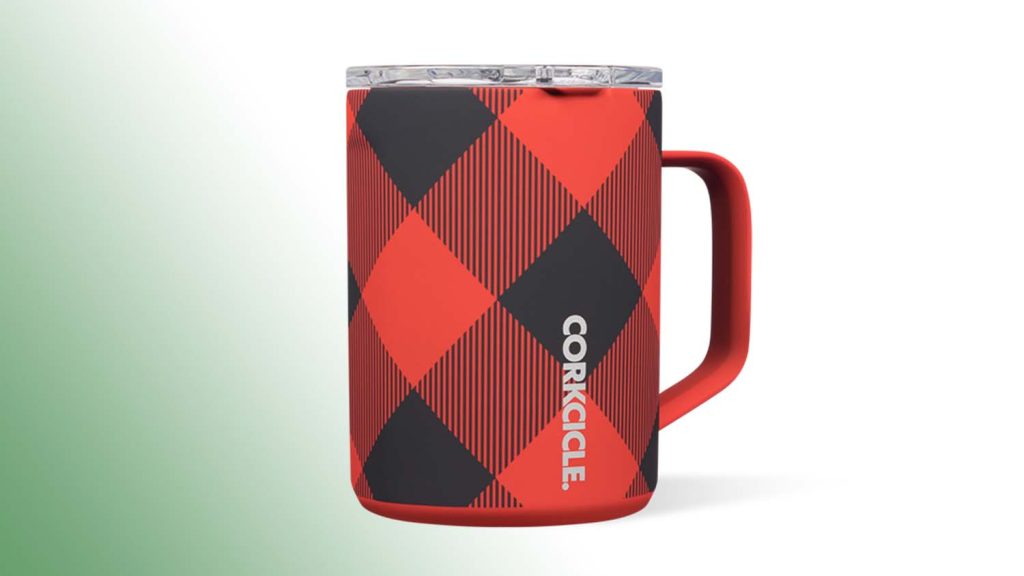 gifts for designers - Corkicle Coffee Mug PLaid