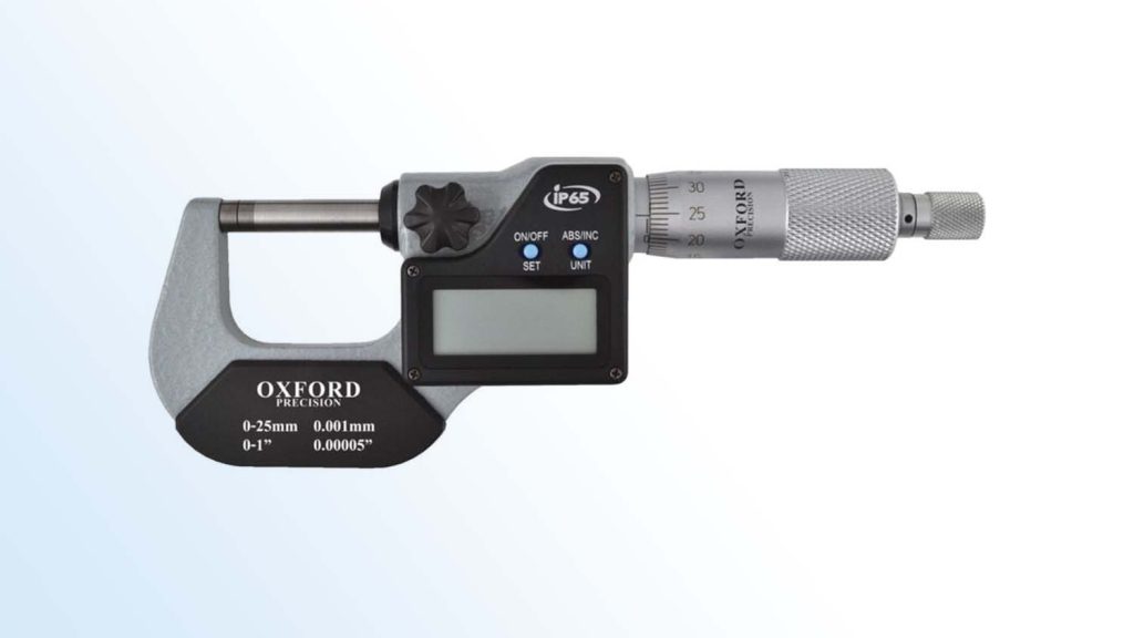 gifts for designers - oxford precision micrometer