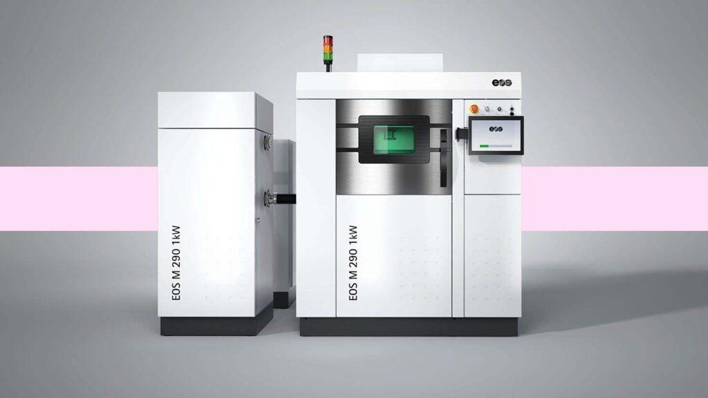 EOS COPPER 3D PRINTER 290 M 1kw Dyndrite