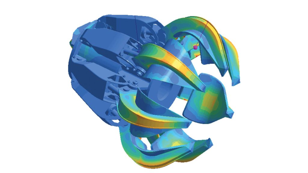 Meshless simulation