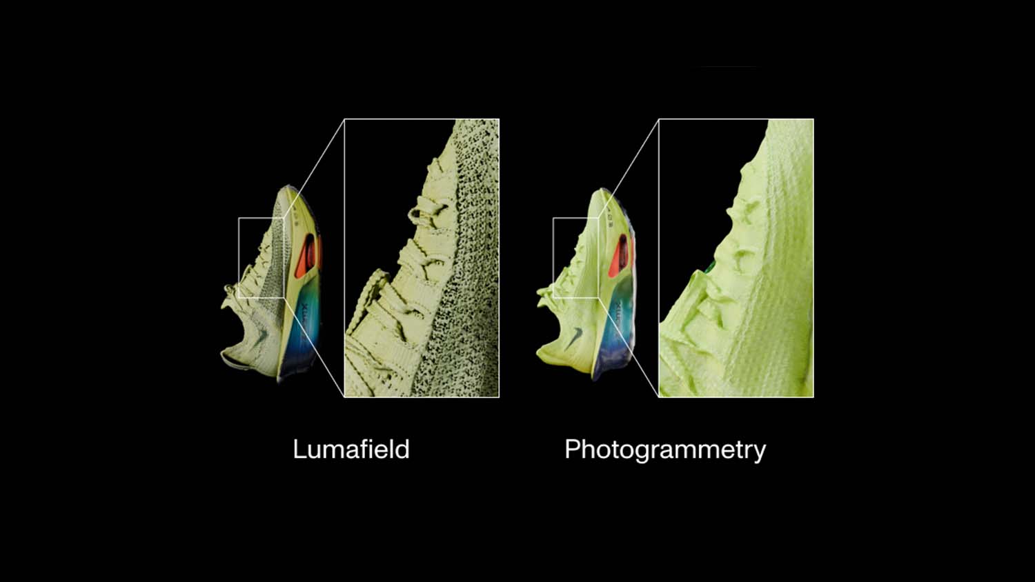 Lumafield CT Scanner surface scan versus photogrammetry