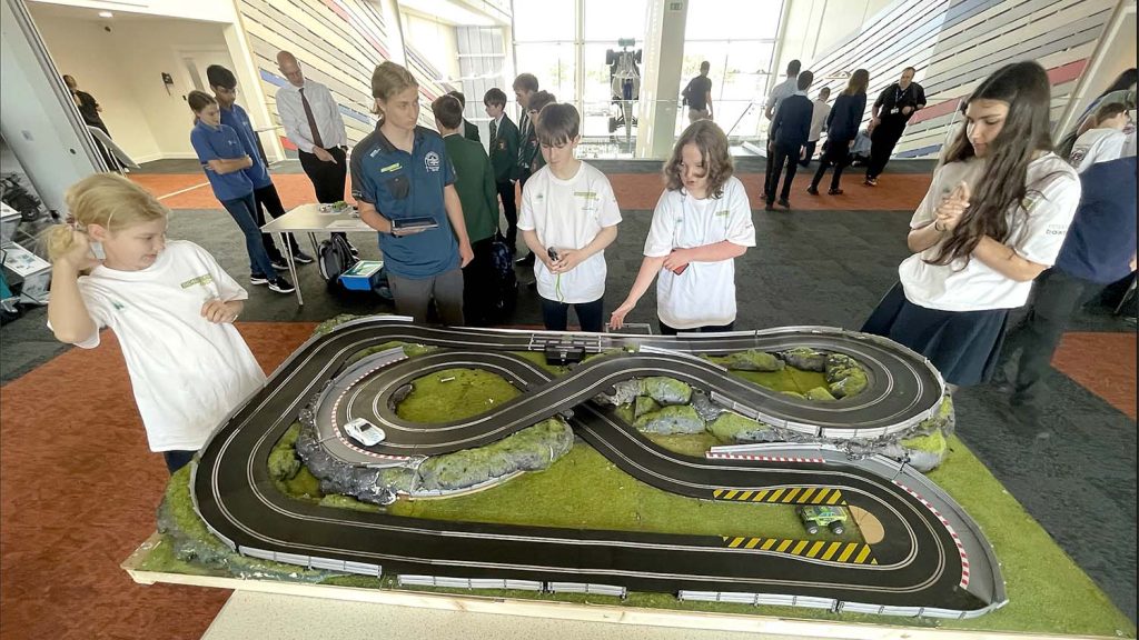 Scalextric4Schools racing