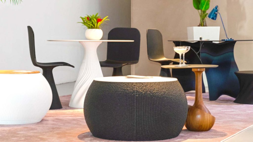 Elli Design Caracol 3D printed sustainable furniture