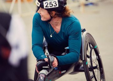 Wheelchair racing gloves Tatyana McFadden