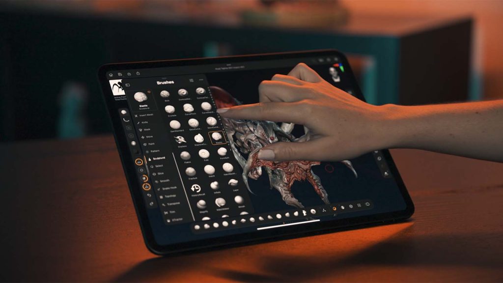 ZBrush for iPad brushes