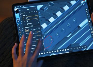 ZBrush for iPad touch controls