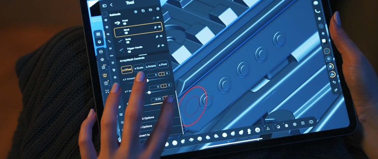 ZBrush for iPad touch controls