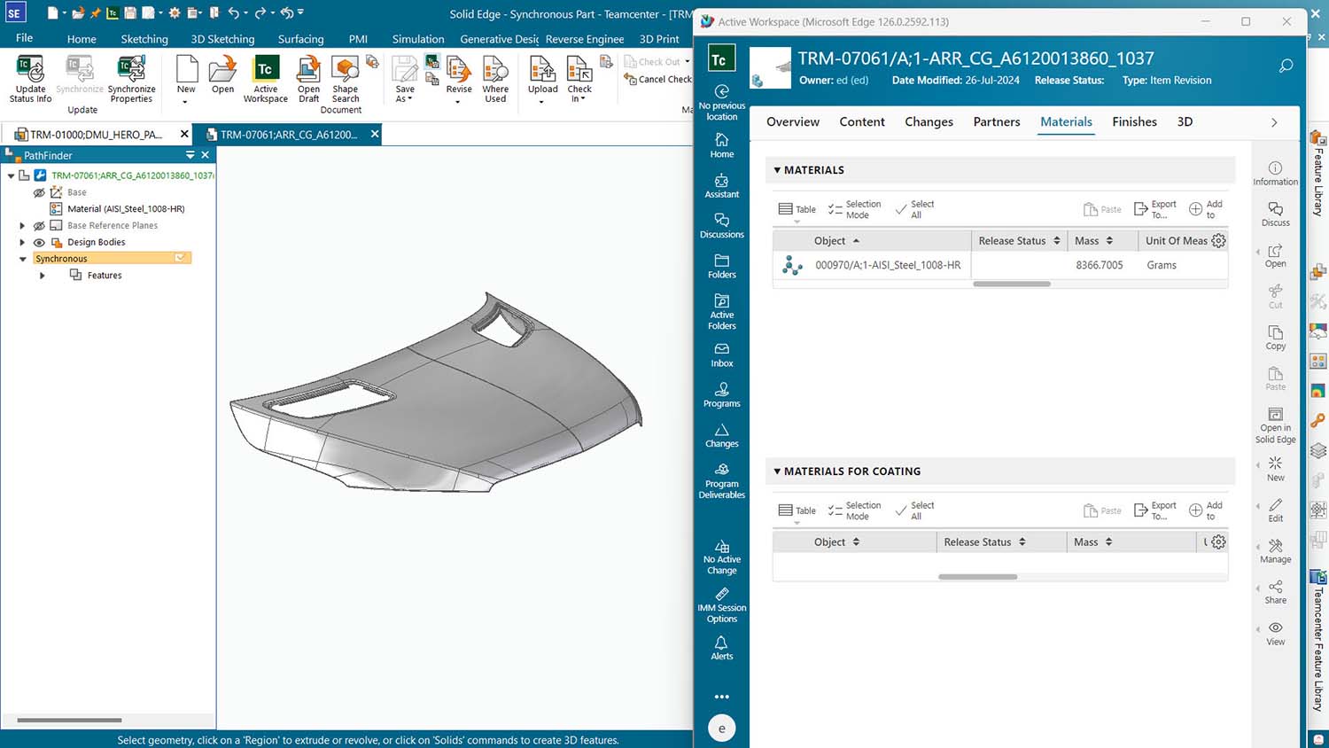 siemens-solid-edge-x-2025- teamcenter