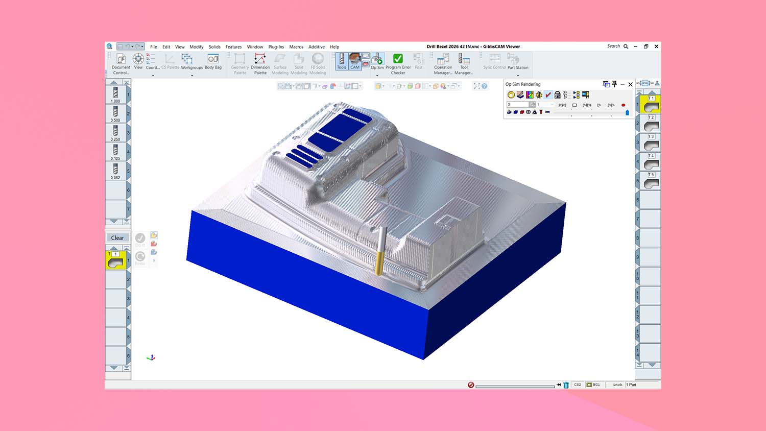 GibbsCam 2026 CAM Viewer