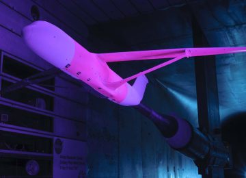 NASA pressure sensitive paint