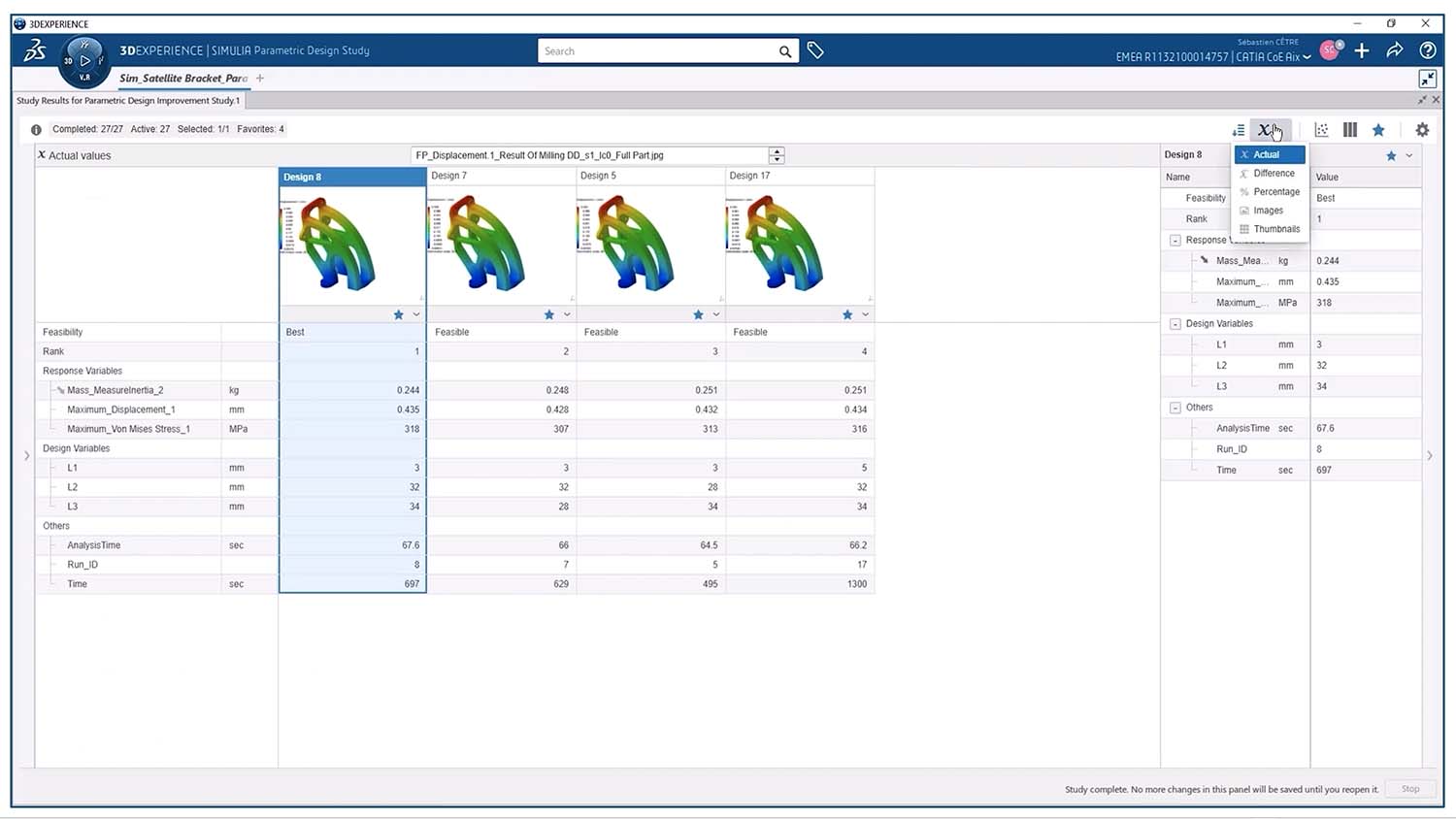 Early-Optimization Catia