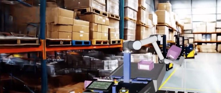 Autodesk-World-Labs-warehouse-robot-training