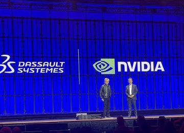 Jensen Huand and Pascal Daloz – Nvidia and Dassault Systemes 3DXW 26