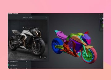 Tripo AI funding – Motorcycle